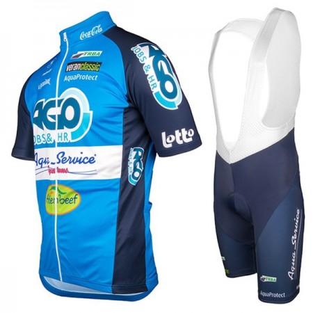 Tenue Cycliste et Cuissard à Bretelles Femme 2018 Ago Aqua Service  N001